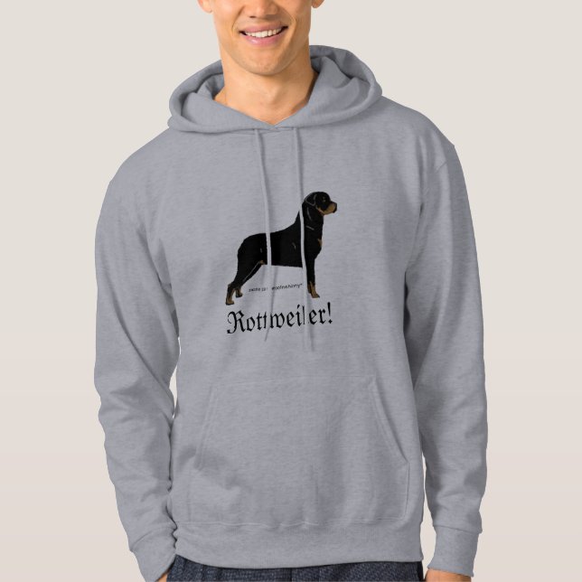 Rottweiler Hoodie (Framsida)
