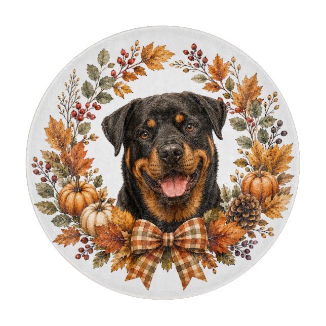 Rottweiler höstkrans (Framsidan)