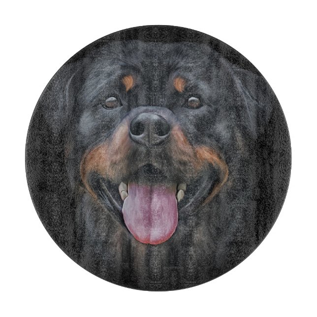 Rottweiler-hund (Framsidan)