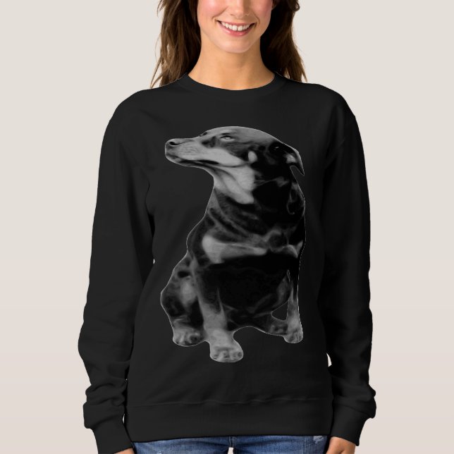 Rottweiler Hund 35 T Shirt (Framsida)