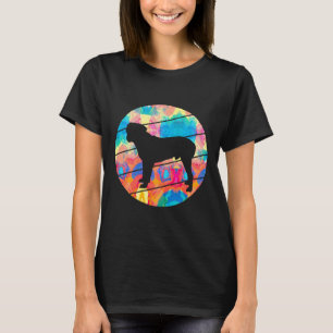 Rottweiler Hund älskare Shirt Vintage Retro Puppie T