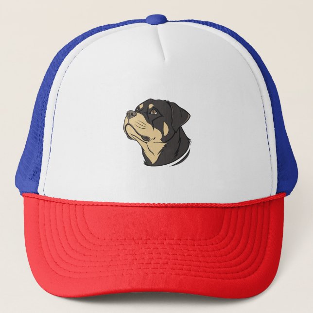 Rottweiler Hund Art Keps (Framsida)