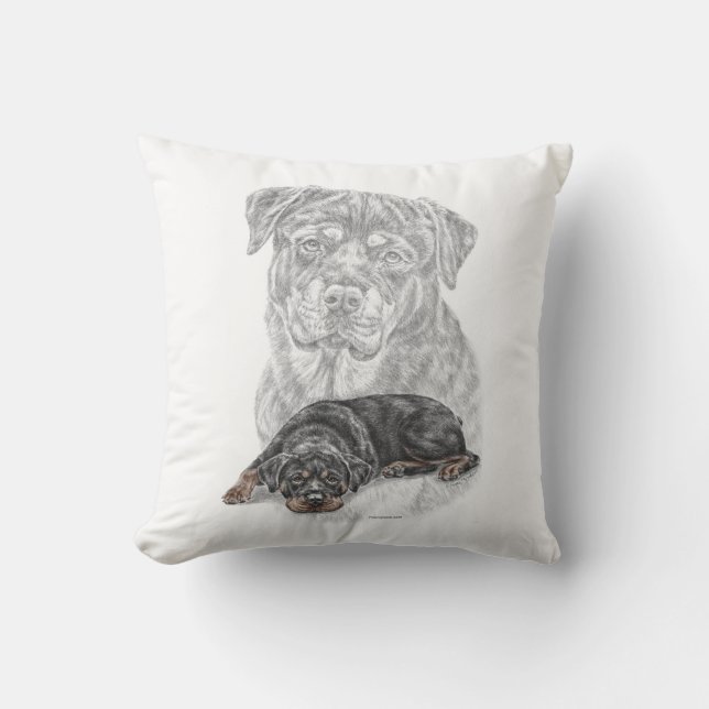 Rottweiler Hund Art Kudde (Framsida)