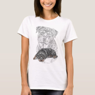 Rottweiler Hund Art T-shirt