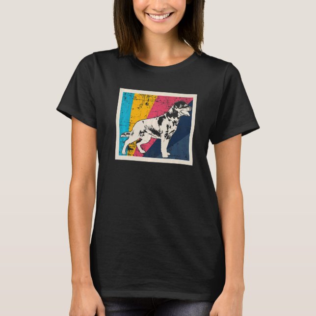 Rottweiler Hund aveln 6 T Shirt (Framsida)