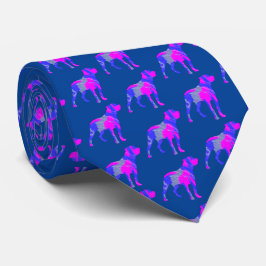Rottweiler Hund Cute Rosa Silhouette Blue Nacke Slips