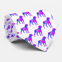 Rottweiler Hund Cute Rosa Silhouette White Nacke Slips