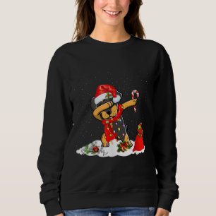 Rottweiler Hund Dabbing Funny julgåva T Shirt