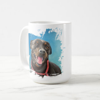 Rottweiler hund kärlek mugg