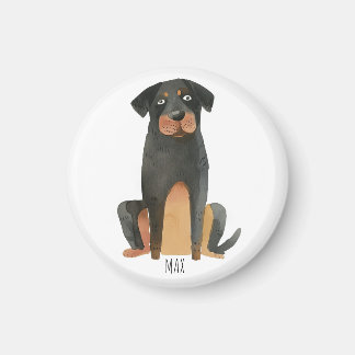 Rottweiler Hund Magnet