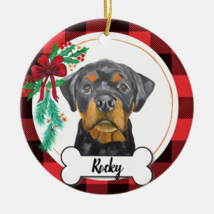 Rottweiler Hund Ornament