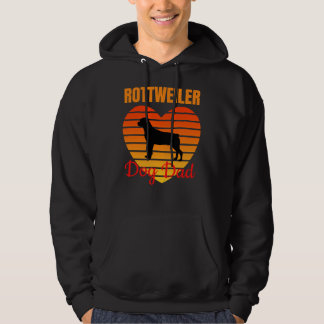 Rottweiler Hund Pappa 19 Hoodie