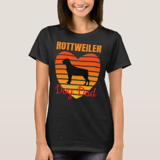 Rottweiler Hund Pappa 19 T Shirt