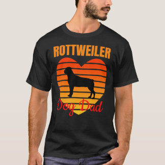Rottweiler Hund Pappa 19 T Shirt