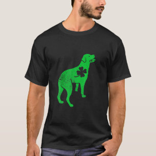 Rottweiler Hund Shamrock Heart St Pattys Day Puppy T Shirt