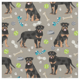 Rottweiler hundar och hund leksaker taupe tyg