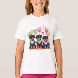 Rottweiler Hundar vid en karneval T Shirt