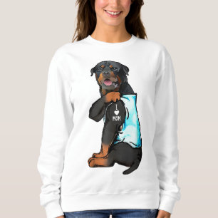 Rottweiler I Kärlek Mamma Tattoo T Shirt