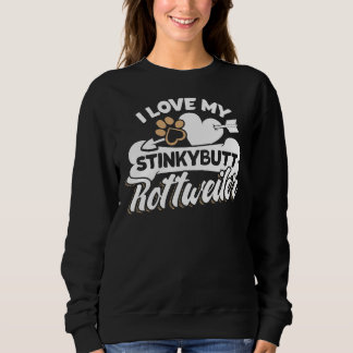 Rottweiler I Kärlek My Stinkyrumbut Hund 12 T Shirt