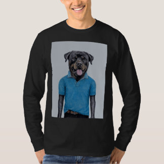 Rottweiler i Polo T Shirt