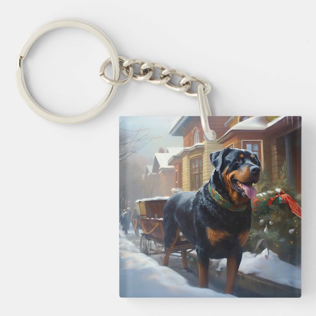 Rottweiler jul - helgsäsong (Framsidan)