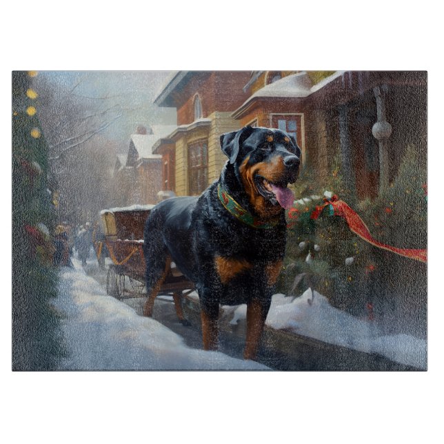 Rottweiler jul - helgsäsong (Framsidan)