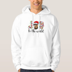 Rottweiler jul Rottie Julafton Party Rottweiler Hoodie
