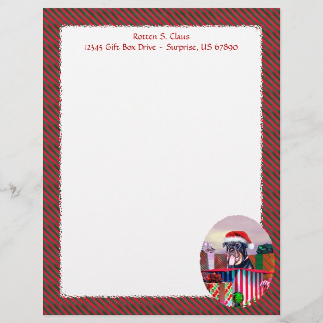 Rottweiler-julhelgen - överraskning (Framsida)