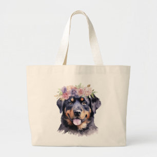Rottweiler Jumbo Tote Tygkasse