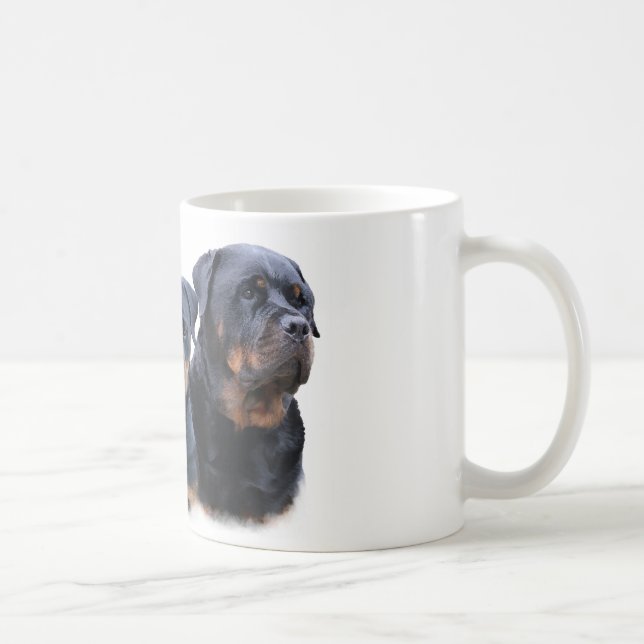 Rottweiler Kaffemugg (Höger)