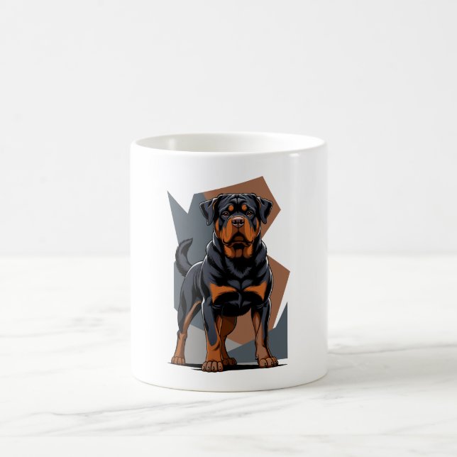 Rottweiler Kaffemugg (Center)