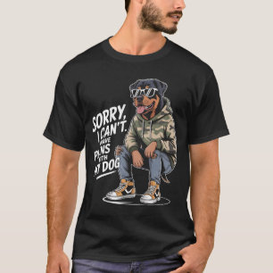 Rottweiler kan inte ha planer med M T Shirt