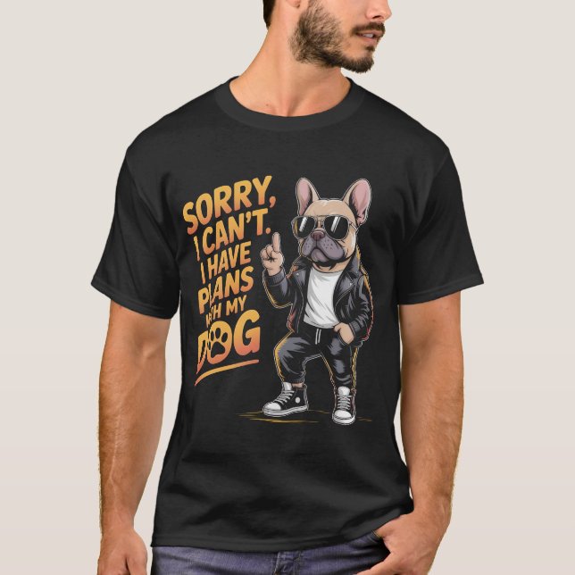 Rottweiler kan inte ha planer med M T Shirt (Framsida)