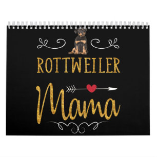 Rottweiler kärlek mamma kalender