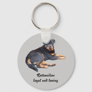 Rottweiler Keychain Nyckelring