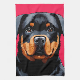 Rottweiler Kökshandduk