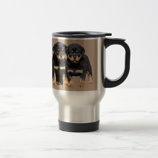 Rottweiler kompistravel mug resemugg (Höger)