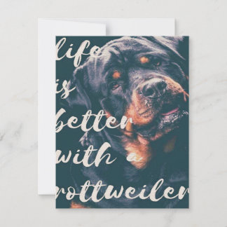 Rottweiler konst inbjudningar