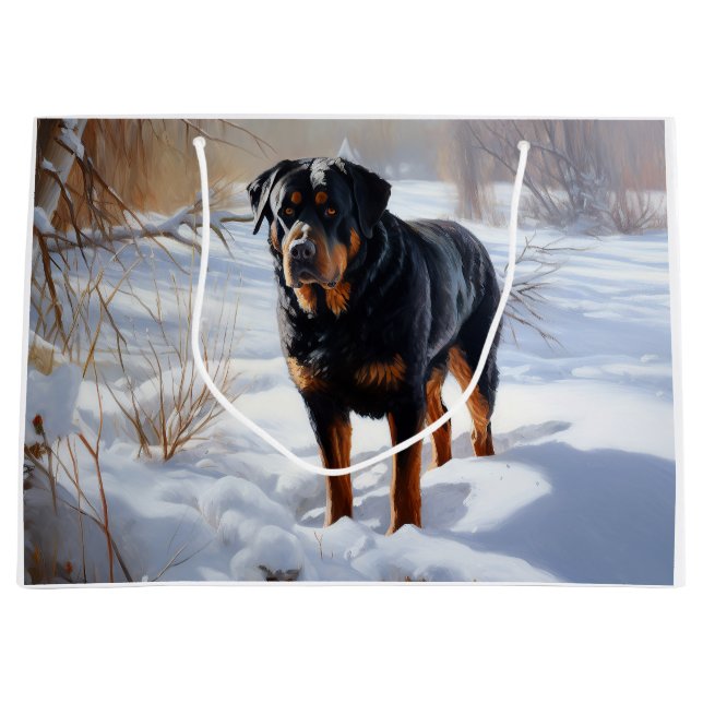 Rottweiler Låt det snöa jul (Framsidan)