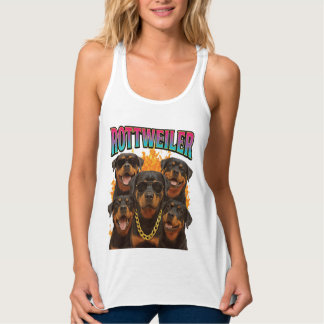 Rottweiler linne med racerback