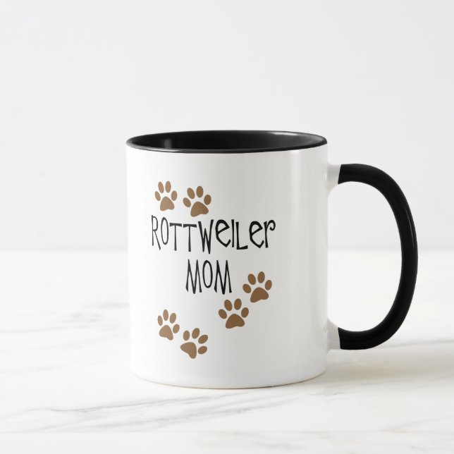 Rottweiler mamma mugg (Höger)