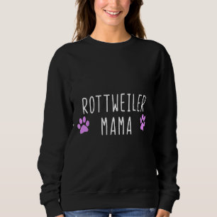 Rottweiler Mamma Rolig hund Älskare Gift-julen T Shirt