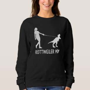 Rottweiler Mamma Rottie Mamma Hund Rott Dinosaur W T Shirt