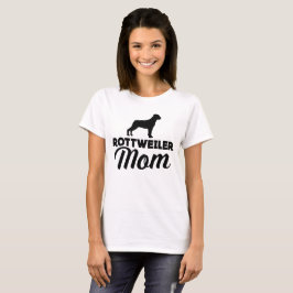 Rottweiler mamma tee shirt