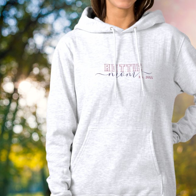 Rottweiler Mamma Varsity Script Etablerad T Shirt (Skapare uppladdad)