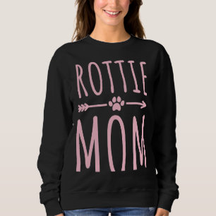 Rottweiler Mamma Women Girls Hundägare Rottie Mamm T Shirt