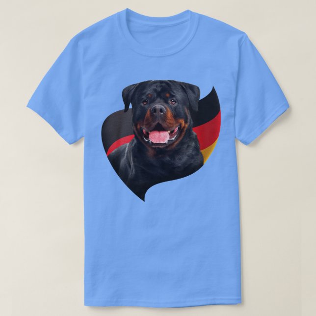 Rottweiler Metzgerhund (1) T Shirt (Design framsida)