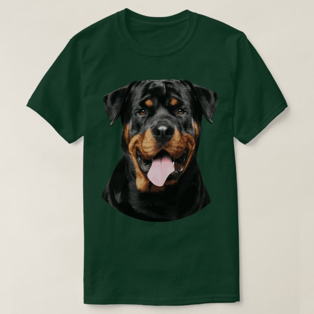 Rottweiler Metzgerhund (7) T Shirt (Design framsida)