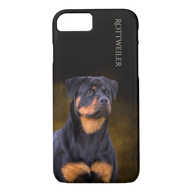 Rottweiler mobilt fodral Case-Mate iPhone skal (Baksida)