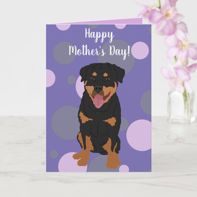Rottweiler Mor dag Kort (Orkide)